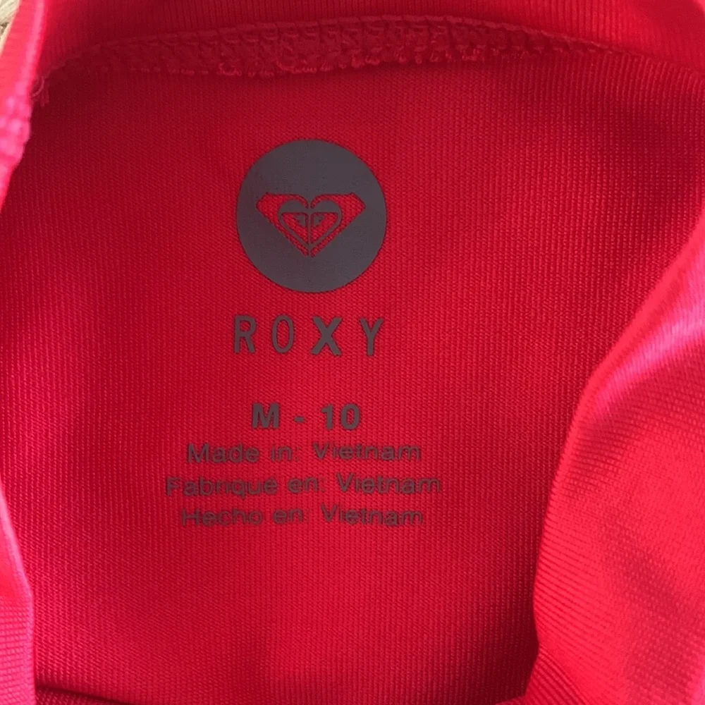 New Roxy Rashgaurd M - 10 - Picture 2 of 4